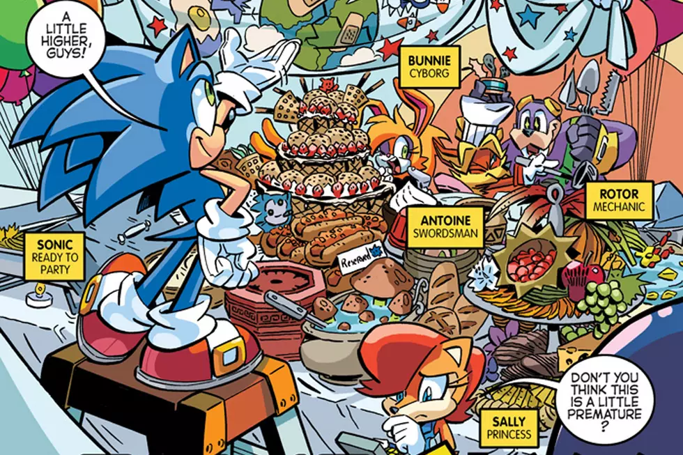 Preview: Sonic Is Ready To Party In 'Sonic The Hedgehog' #284