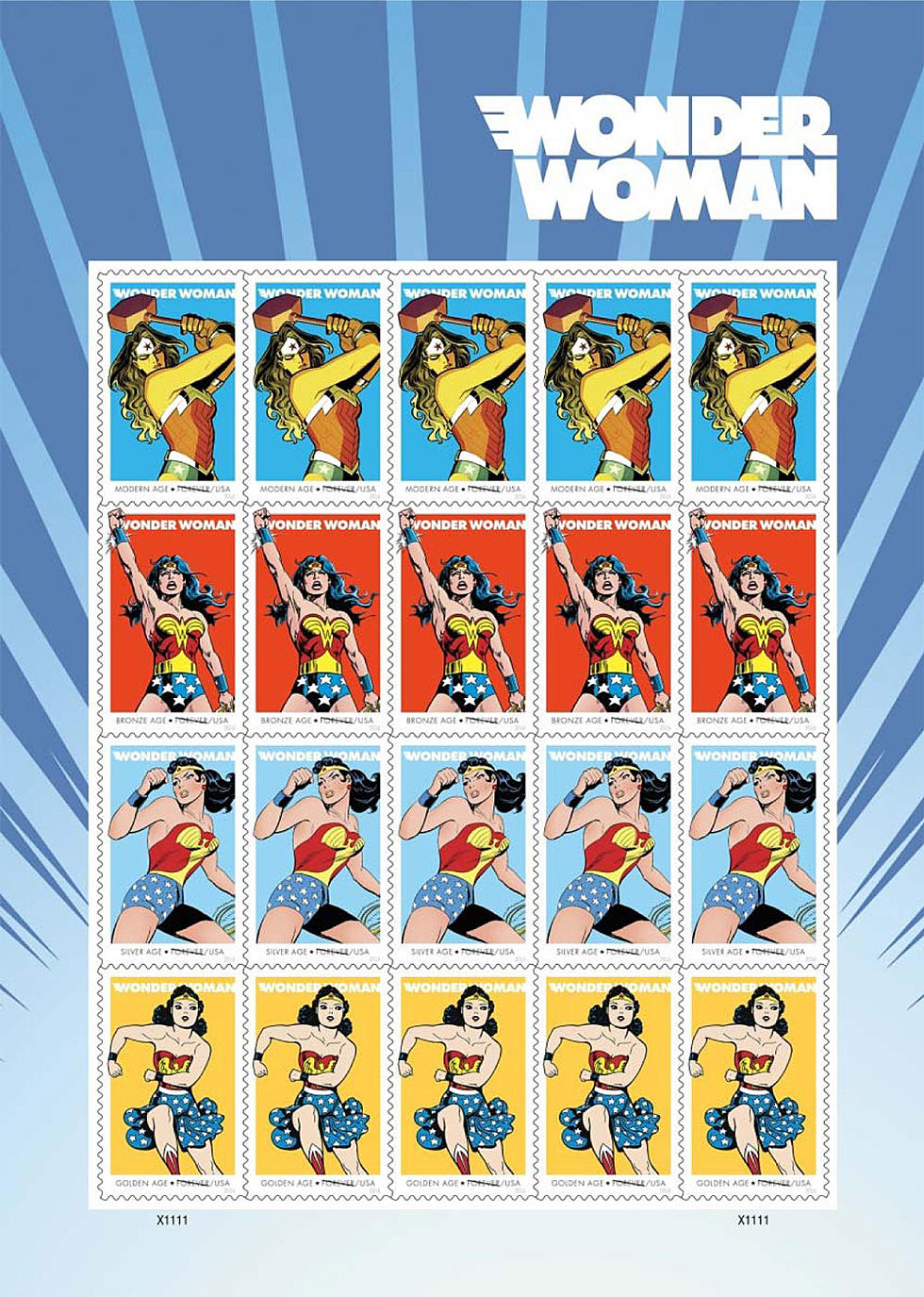 USPS Celebrates Wonder Woman&#8217;s 75th Anniversary With New Line Of Stamps [SDCC 2016]