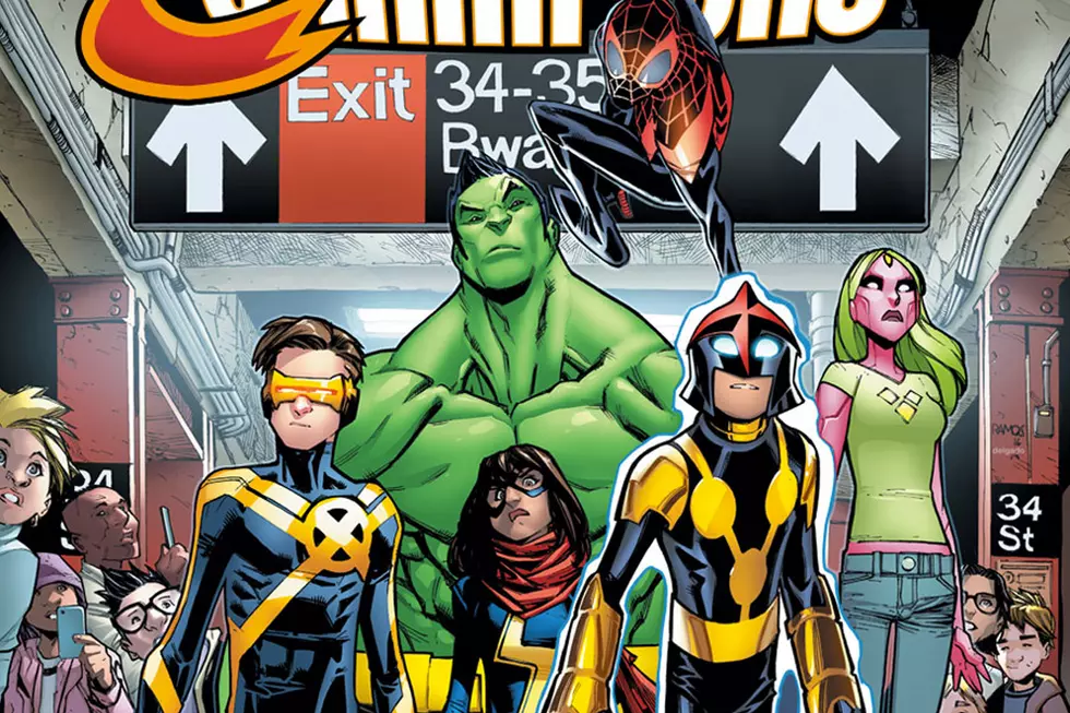 Marvel's Teen Heroes Unite as 'Champions' From Waid And Ramos