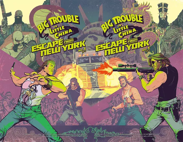 Twice the Kurt with &#8216;Big Trouble in Little China/Escape from New York&#8217; from Pak and Bayliss
