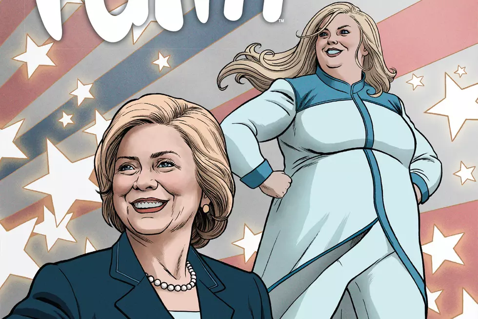 Hillary Clinton to Guest Star in 'Faith' #5 [SDCC 2016]