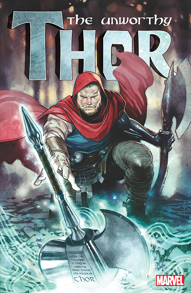 Odinson Looks for a New Hammer in &#8216;The Unworthy Thor&#8217; from Jason Aaron and Olivier Coipel