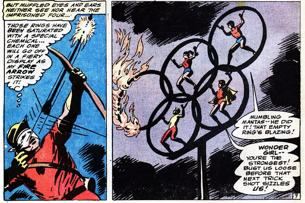 Bizarro Back Issues: The Teen Titans Are Secret Olympic Heroes