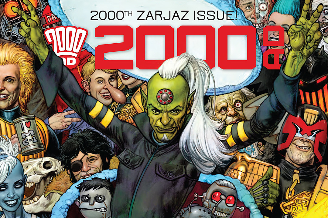 Thrillpower Hits A Milestone In '2000 AD' #2000 