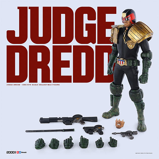 Spice Up Your Iso-Cube With ThreeA&#8217;s &#8216;Judge Dredd&#8217; Figure