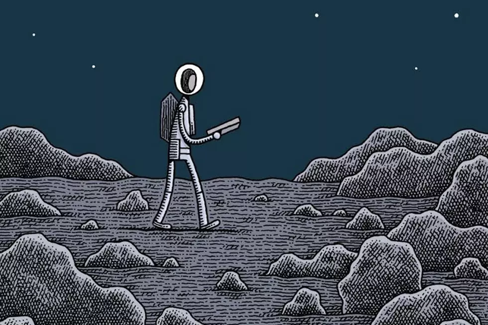 Tom Gauld On 'Mooncop', A Comedy About A Cop On The Moon