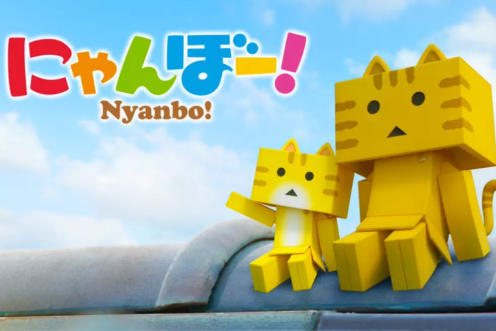 Crunchyroll Is Streaming ‘Nyanbo,’ A New Anime Starring A Cat Version Of An Cardboard Robot From ‘Yotsuba&!,’ And It’s As Complicated As It Sounds