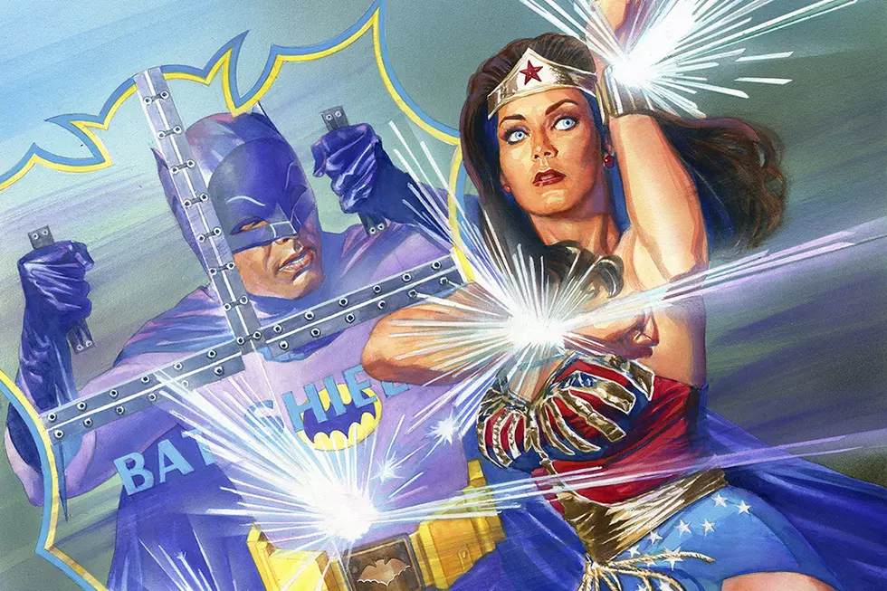 Two Iconic Heroes Meet For The First Time In ‘Batman ’66 Meets Wonder Woman ’77′ #1 [NYCC 2016]