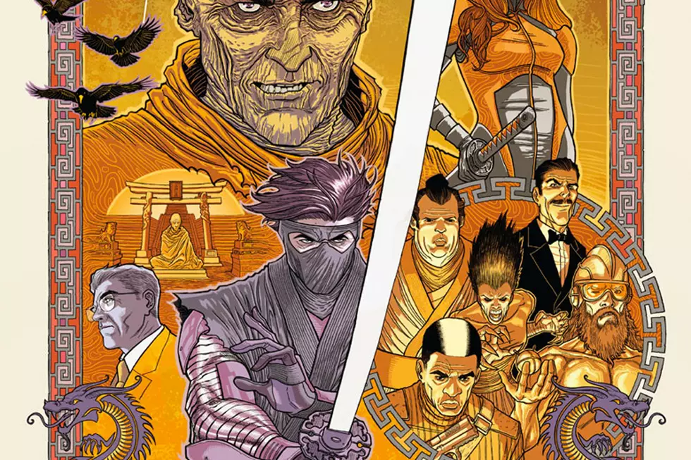 Ninjak Meets 'The Seven Blades Of Master Darque'