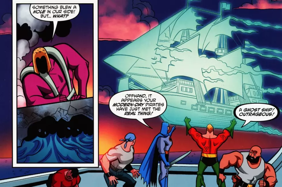 Bizarro Back Issues: Literally The Only Time Aquaman Has Ever Had To Deal With A Ghost Ship! (2011)