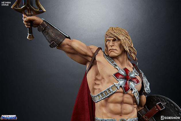 This Axe Is Solid Metal: Sideshow Announces High-End He-Man Statue