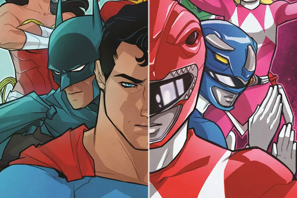 DC And Boom Announce ‘Justice League/Mighty Morphin Power Rangers’ By Tom Taylor And Stephen Byrne