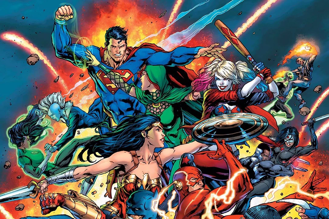 DC Unveils First Look At 'Justice League vs Suicide Squad'