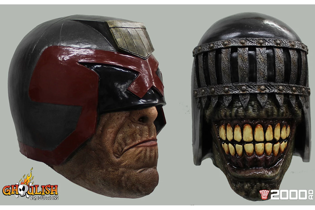 Impersonate A Judge With Judge Dredd Latex Masks