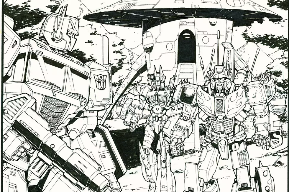 ‘Optimus Prime’ #3 Goes Black-And-White On Casey Coller’s ‘Artist’s Edition’ Cover
