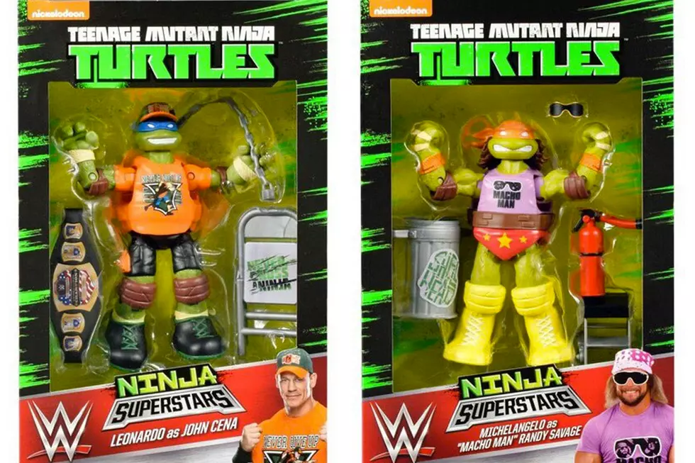 You Are Not Dreaming: Teenage Mutant Ninja Turtles And WWE Team Up For ‘Ninja Superstars’ Action Figures