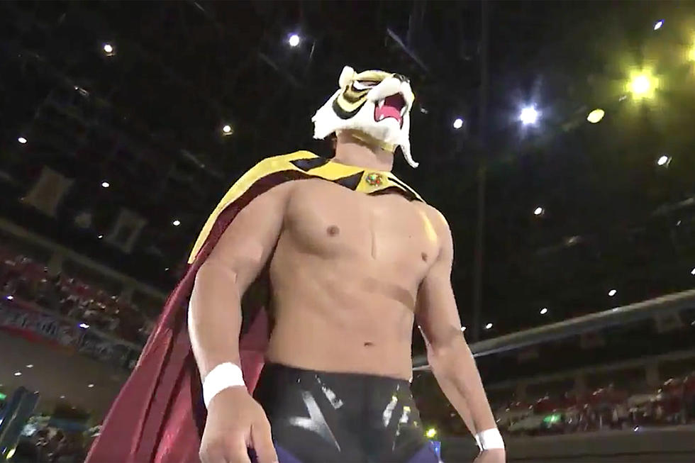 Tiger Mask W Makes His 'King Of Pro Wrestling' Debut