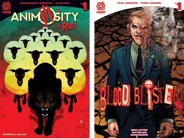 Aftershock Announces New January Books &#8216;Blood Blister&#8217; and &#8216;Animosity: The Rise&#8217; [NYCC 2016]