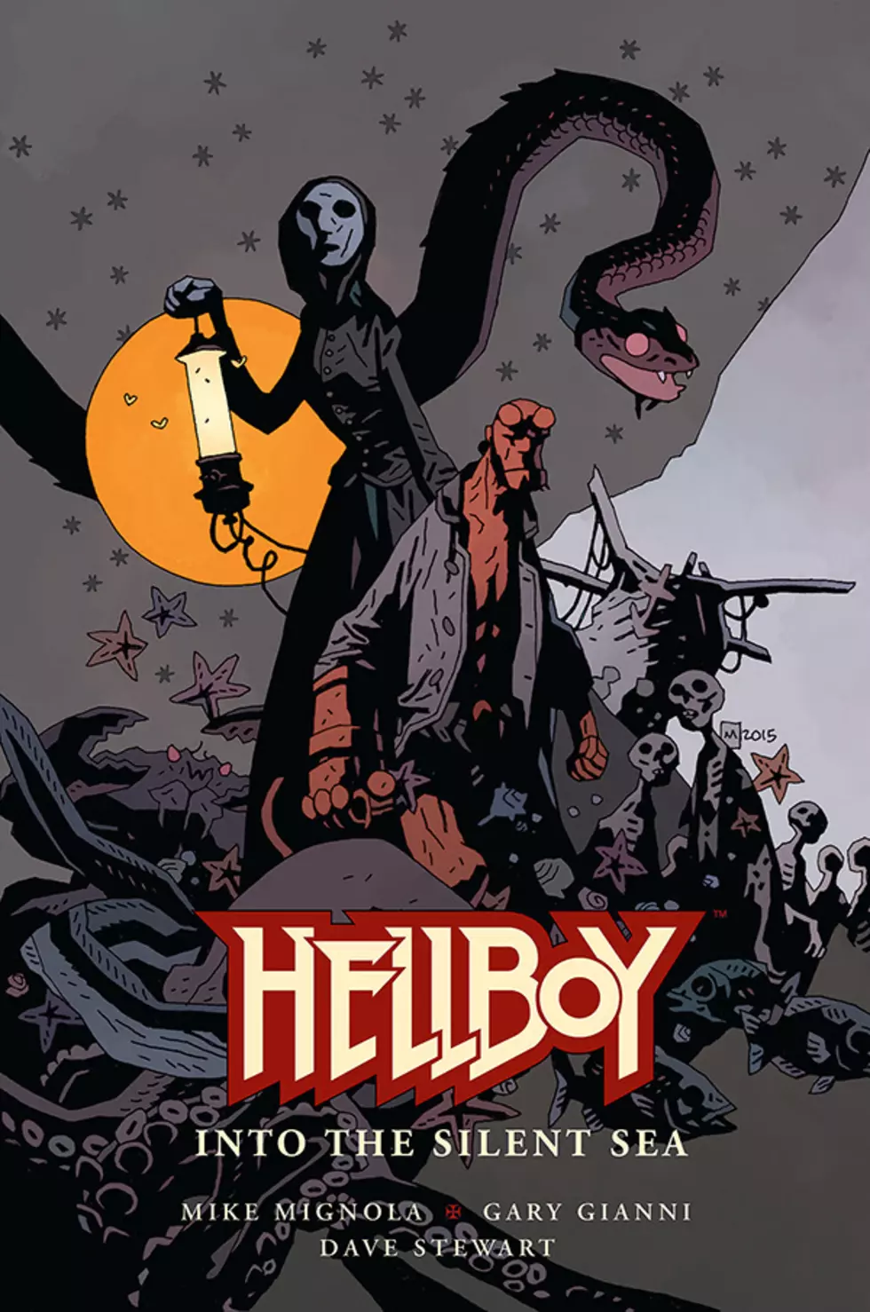 Hellboy Is Ocean Bound As He Sails &#8216;Into The Silent Sea&#8217; [Preview]