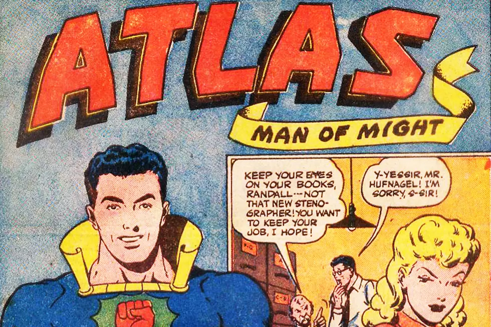 Bizarro Back Issues: Atlas And His Realistic Super Powers!