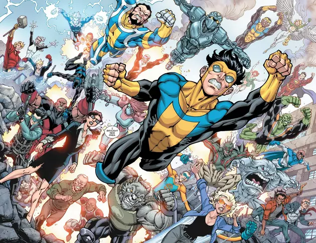 Invincible Art Complex Invincible Comic Art