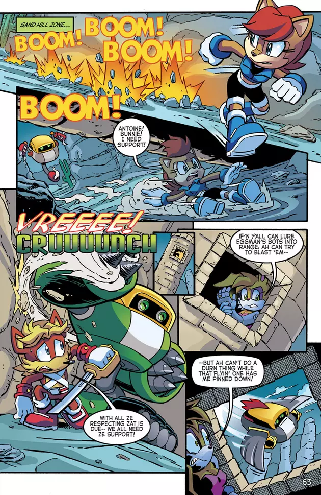 Comics with Sonic The Hedgehog - Comic Studio