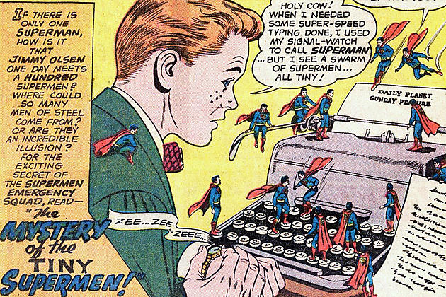Bizarro Back Issues: The Mystery Of The Tiny Supermen! (1960)
