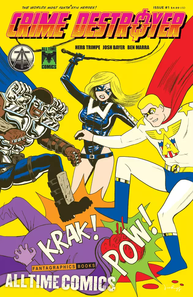 Fantagraphics Launches Superhero Universe With Josh Bayer and Herb Trimpe&#8217;s &#8216;Crime Destroyer&#8217;