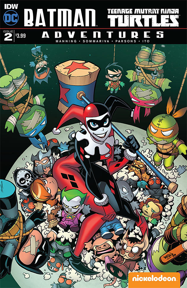 Harley Quinn And The Joker Push Shredder&#8217;s Patience To The Limits In &#8216;Batman/TMNT Adventures&#8217; #2 [Preview]