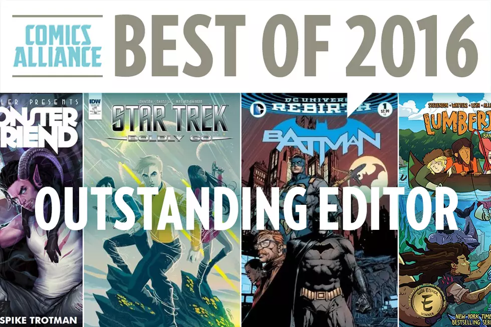 ComicsAlliance’s Best Of 2016: Outstanding Editor Of 2016