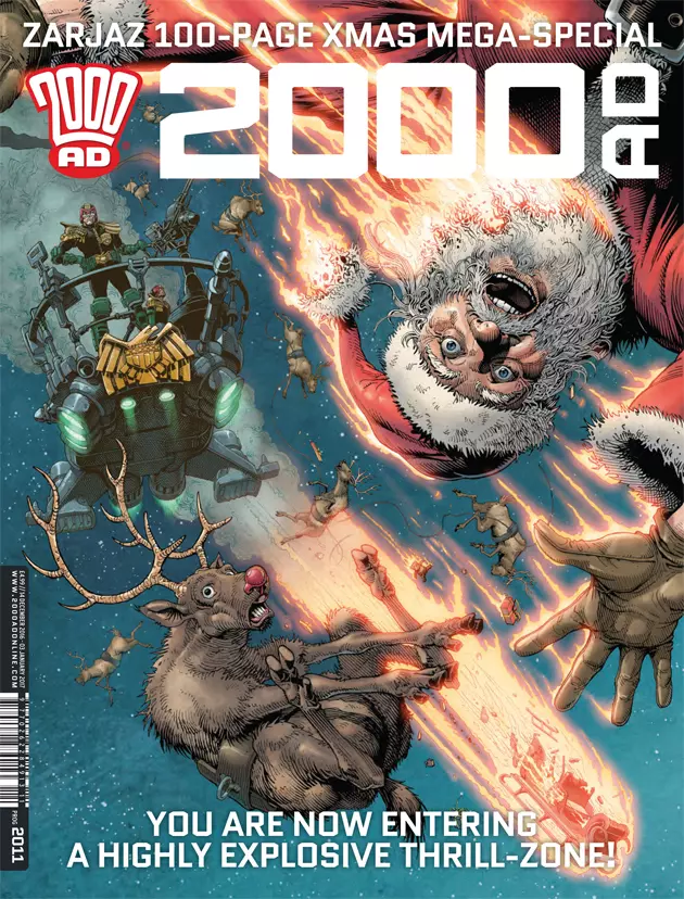 The Justice Department Offers Up A Holiday Bribe In &#8216;2000 AD&#8217; #2011 [Preview]