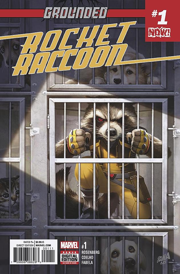&#8216;Rocket Raccoon&#8217; Is Grounded On Earth In New Series By Rosenberg &#038; Coelho [Preview]