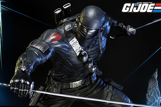 Turn Your Shelf Into The Silent Castle With Prime 1&#8217;s Snake Eyes Statue