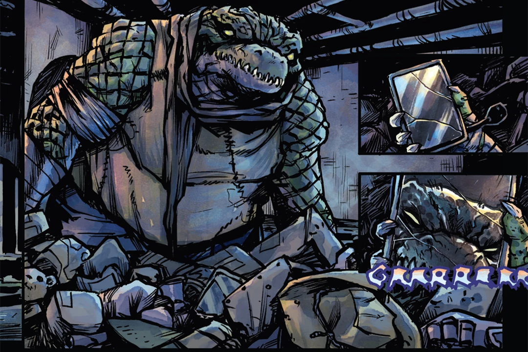 Chris Mowry Brings Leatherhead Back in TMNT Universe #5