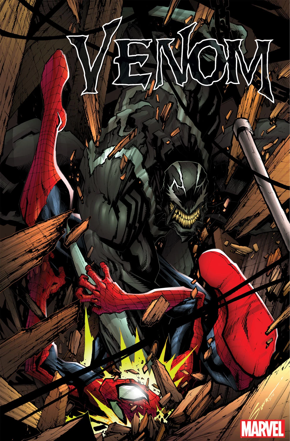SPIDER-MAN DEADPOOL #15 WILLIAMS Venomized Variant Venom Marvel COMICS