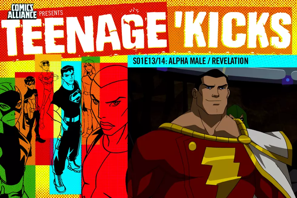 'Young Justice' S1, Eps 13-14: 'Alpha Male' / 'Revelation'