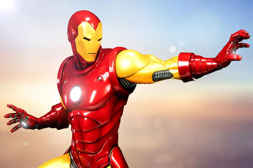 Iron Man Assembles First for Sideshow Collectible&#8217;s New Avengers Statue Series