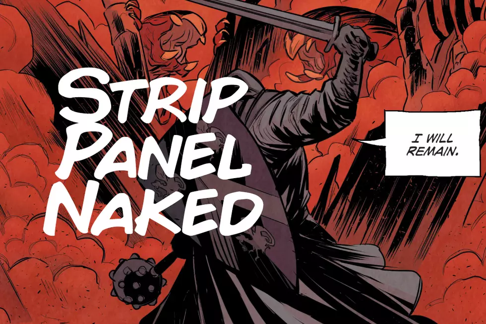Strip Panel Naked: Center Focus In 'Lake of Fire'