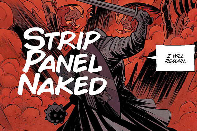 Strip Panel Naked: Center Focus In &#8216;Lake of Fire&#8217;