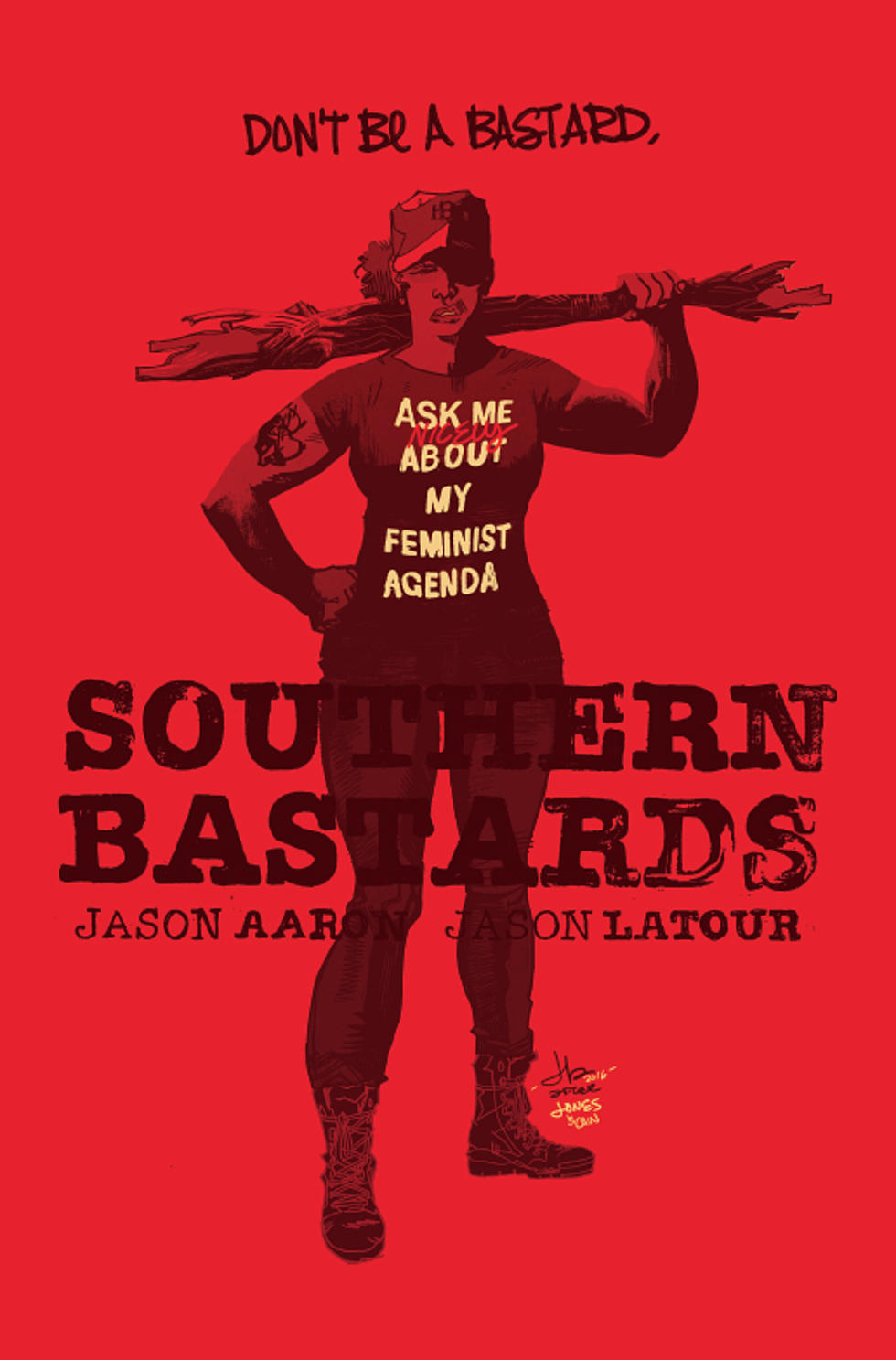&#8216;Southern Bastards&#8217; Responds To Online Harassment With Charity Variant Cover