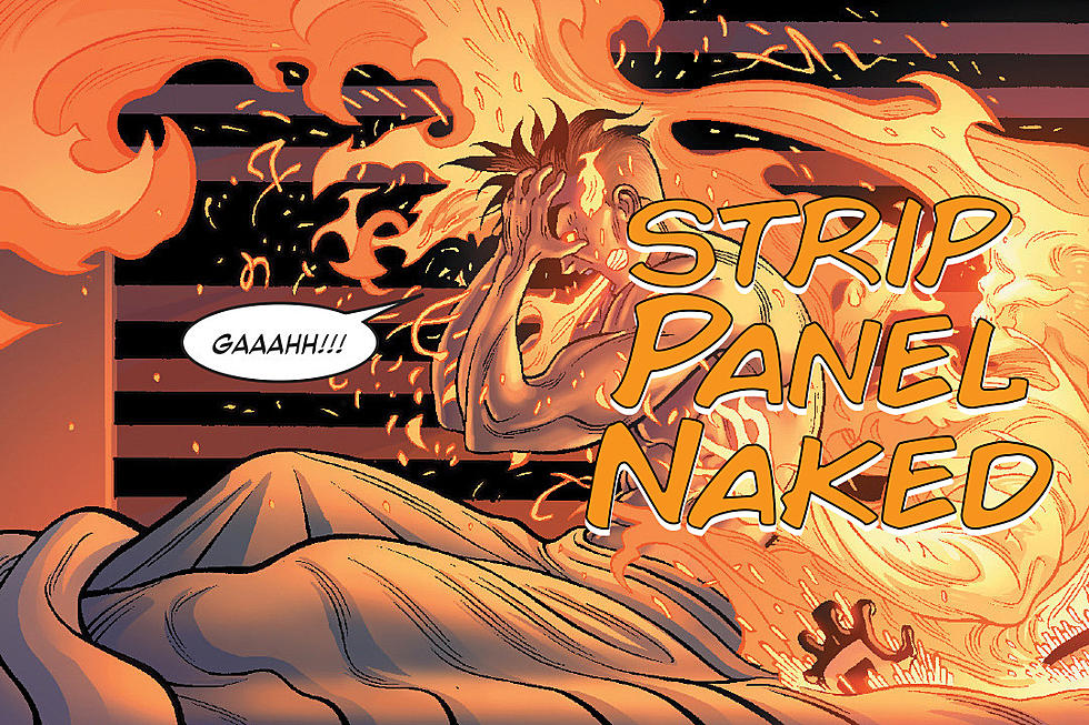 Strip Panel Naked: Coloring Tradd Moore In ‘Ghost Rider’ #1