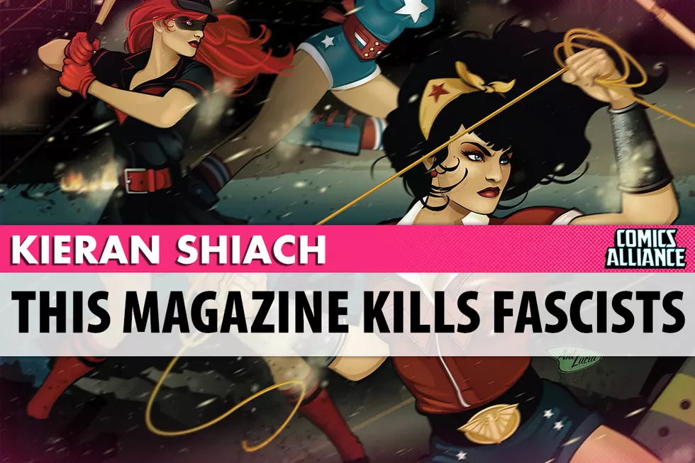This Magazine Kills Fascists: Punching Nazis In ‘DC Comics: Bombshells’
