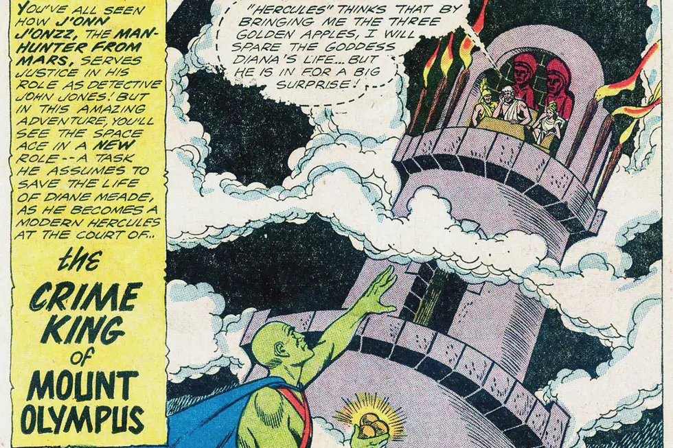 Bizarro Back Issues: The Martian Manhunter Against Zeus, The Crime King Of Mount Olympus! (1962)