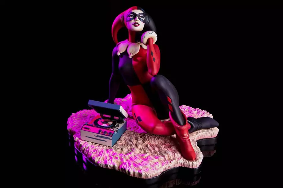 Mondo’s New Statue Offers a Quinn Full of Harley With Her 45s