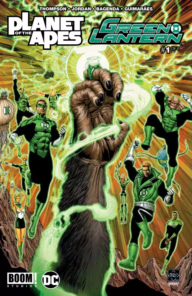 Cornelius Gets A Power Ring In &#8216;Planet Of The Apes/Green Lantern&#8217; #1 [Preview]