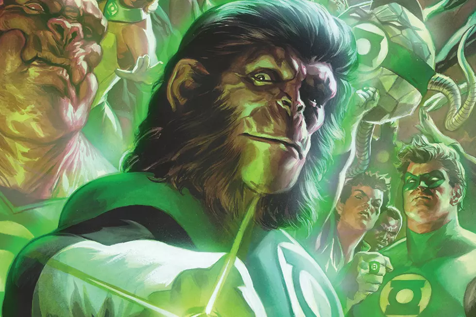 Cornelius Gets A Power Ring In ‘Planet Of The Apes/Green Lantern’ #1 [Preview]