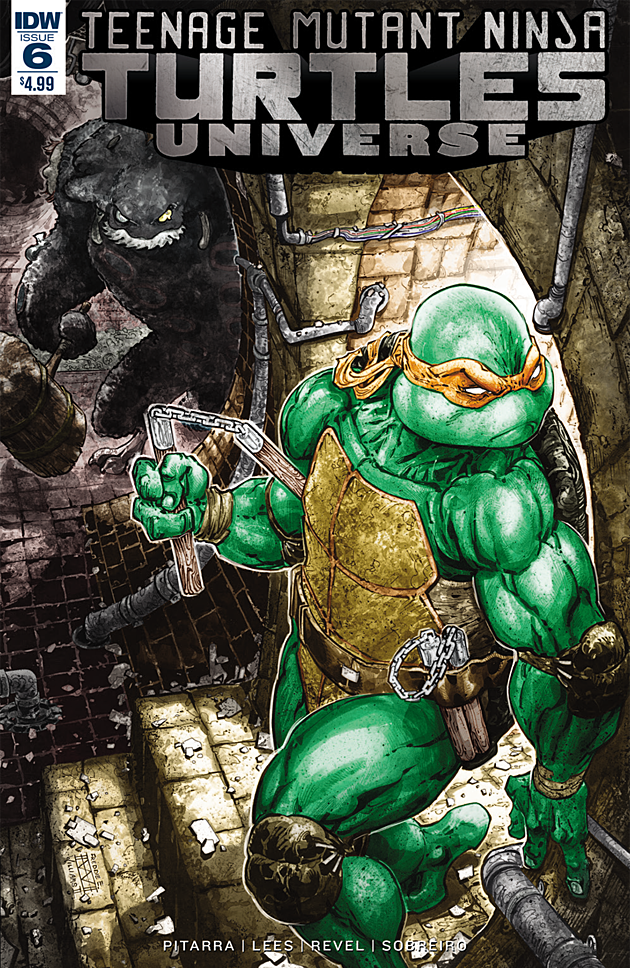 The Early Turtle Gets The Wyrm In &#8216;Teenage Mutant Ninja Turtles Universe&#8217; #6 [Exclusive Preview]