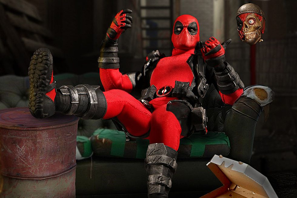 One:12 Collective’s Deadpool Breaks Through The Fourth Wall