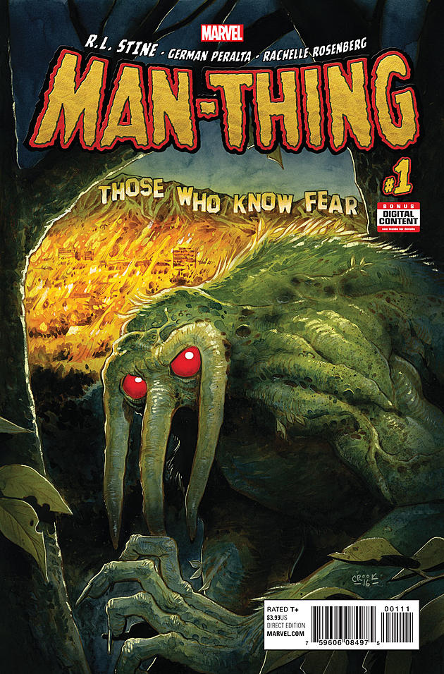 R.L. Stine And German Peralta Rebuild A Monstrosity In &#8216;Man-Thing&#8217; #1 [Preview]