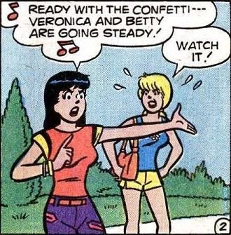 Betty Archie Comics Porn Mom Lesbian - Unsinkable Ship: Veronica and Betty Are Going Steady